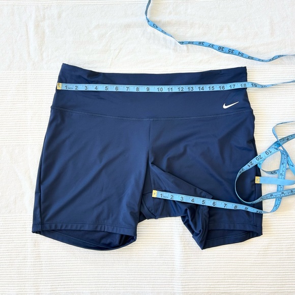 NWT Nike Women's Plus Size Essential (Midnight Navy) Swim Shorts - Picture 2 of 14